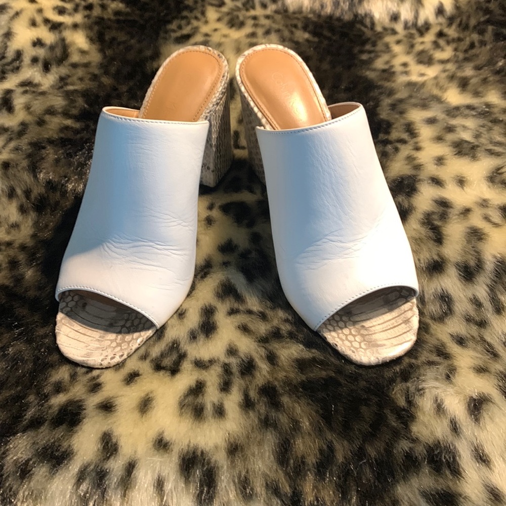 Calvin Klein slip-on clogs